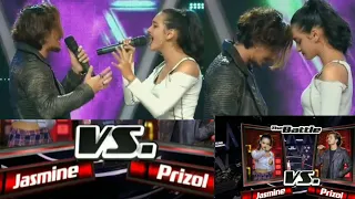 Prizol Nepali vs Jasmine Khadka Voice of Nepal Season 4 || The Battle Round prem Sanga Hare