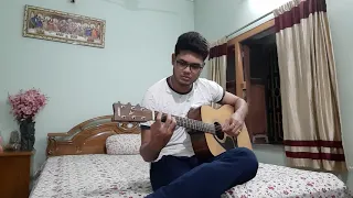 E Tumi Kemon Tumi । Jaaatiswar । Fingerstyle guiter cover.