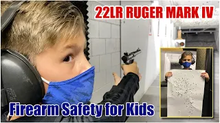 Safe Firearm Handling Practices for Kids - Ruger Mark IV 22LR