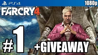 Far Cry 4 (PS4) Walkthrough PART 1 - Prologue [1080p] Lets Play Gameplay TRUE-HD QUALITY