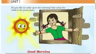 Std 3 English Reader Marigold Unit 1 Poem "Good Morning" with Explanation