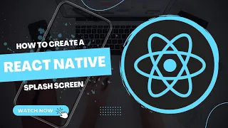 React Native Splash Screen to blend with the white screen #reactnative #reactnativetutorial