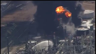 Explosions at the Husky Energy refinery/KARE-TV