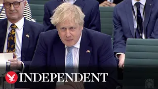Watch again: Boris Johnson questioned in Partygate committee hearing