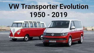VW TRANSPORTER EVOLUTION 1950 - 2019