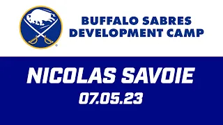 Nicolas Savoie Sabres Development Camp | 07.05.23