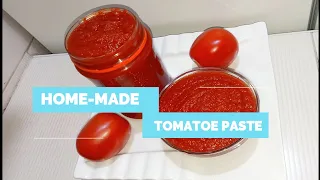 HOW TO MAKE TOMATO PASTE/BEST HOME MADE TOMATO PASTE#food #tomatopuree #kenya