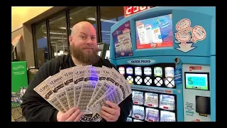 I SPENT $100 on MILLION DOLLAR EXTRAVAGANZA Lottery Tickets and WON