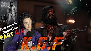 Russian Girl Reacts : KGF Chapter 2 | Full movie reaction Part 4/4