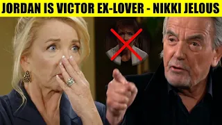 CBS Y&R Spoilers Shock Nikki forced Victor to admit Jordan was his ex-lover - wanting revenge on her