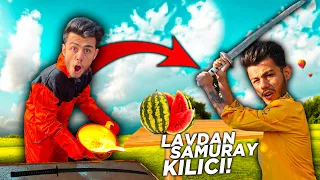 LAVDAN SAMURAY KILICI YAPTIK !! ( AŞIRI KESKİN ) #AmanBirşeyOlmasın​