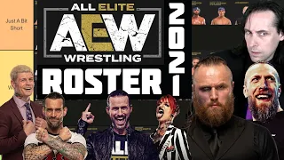 TIER LIST: AEW Dynamite Roster (2021)