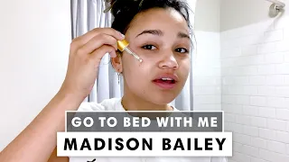 'Outer Banks' Star Madison Bailey's Nighttime Skincare Routine | Go To Bed With Me | Harper's BAZAAR