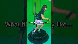 VR Treadmill Expectations VS Reality…