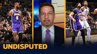 Lakers should feel discouraged with AD's injury despite their win — Broussard I NBA I UNDISPUTED