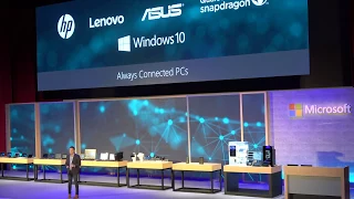 Microsoft Keynote: Windows 10 on Qualcomm Snapdragon 835