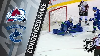 02/20/18 Condensed Game: Avalanche @ Canucks