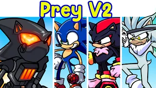 Friday Night Funkin' VS SONIC.EXE 3.0 - Prey (2006 Edition) (FNF Mod) (Sonic, Shadow, Silver)