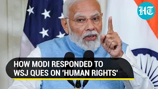 Modi Questioned by WSJ on Muslims and Human Rights in India | Watch PM's Response