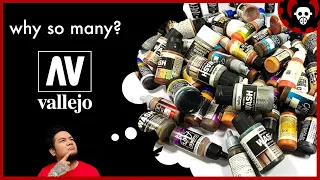 WHY so many Vallejo Color Paints| Vallejocolors EXPLAINED