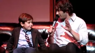 Josh Groban meets Gavin, sings with Lauren in New Haven, CT