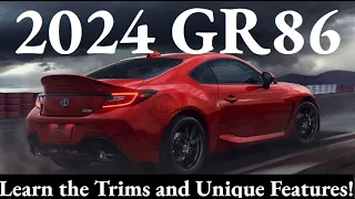 2024 Toyota GR86: Trims, Key Features, and More!