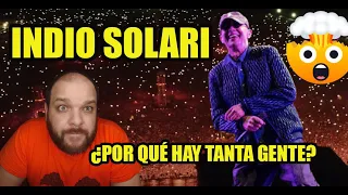 INDIO SOLARI  | NUESTRO AMO  JUEGA AL ESCLAVO|   en TANDIL, CANTANTE REACCIONA a un MAR de gente😱