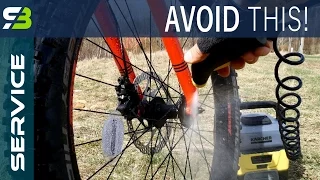 3 Worst Mistakes In Bike Wash. How To Clean Bicycle?