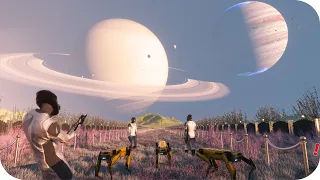 If the Planets Replaced our Moon (3D)