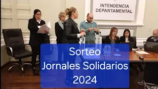 Sorteo Jornales Solidarios 2024