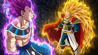GOD Vegeta Almost Kills Super Saiyan 3 King Vegeta | Dragon Ball Shinken