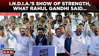 Congress Bharat Jodo Nyay Yatra Ends In Mumbai | Rahul Gandhi, INDIA Bloc Leaders Attack BJP