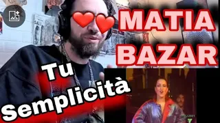 METALHEAD REACTS| Matia Bazar Tu Semplicità