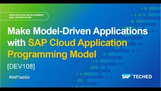 How to Use SAP Cloud Application Programming Model (CAP) + DEMO | SAP TechEd in 2021