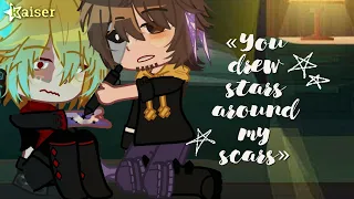 ☆You drew stars around my scars★ | Heroes & Villains Au | Gacha club | kaiser