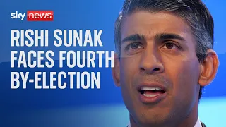 Prime Minister Rishi Sunak faces fourth by-election after Warburton resignation