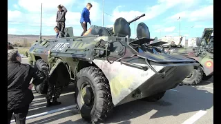 Armored Amphibious Carrier For Research TABC-79 - Military Vehicle