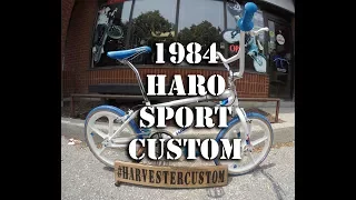 1984 CUSTOM Haro Sport Mike Dominguez Tribute BMX @ Harvester Bikes