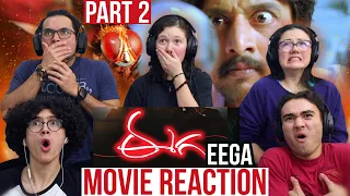 EEGA MOVIE REACTION! | Part 2 | SS Rajamouli | MaJeliv Indian Reactions |  Most Unpredictable film
