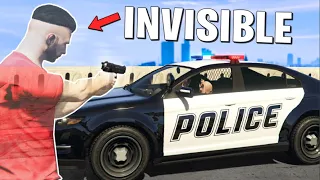 USING INVISIBLE GLITCH TO MAKE GTA RP PLAYERS QUIT