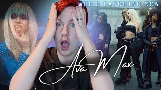 AVA MAX - WHO'S LAUGHING NOW (MUSIC VIDEO) // REACTION