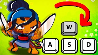 Controlling Sauda with WASD keys (BTD 6)