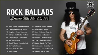 Best Rock Ballads Songs Of 70s 80s 90s | Rock Ballads Collection