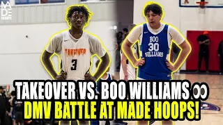 Team Takeover faces Boo Williams in Classic DMV BATTLE at MADE Hoops East Circuit! 👀🍿