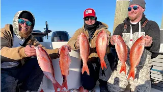 We Found The Honey Hole! VERMILLION SNAPPER Catch, Clean, & Cook