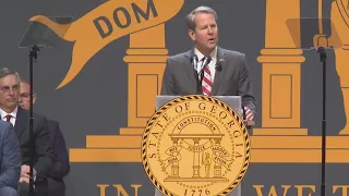 Re-watch: Georgia Gov. Brian Kemp delivers inaugural address