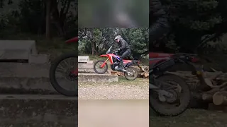 Honda CRF 300 Rally Climbing