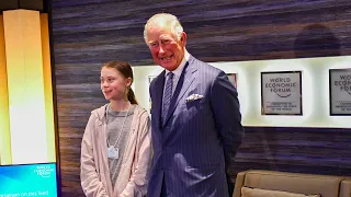 Prince Charles tells Greta Thunberg she is doing 'remarkable'