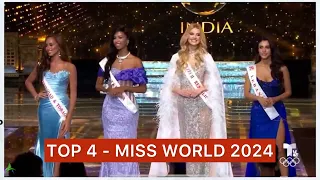 TOP 4 - MISS WORLD 2024