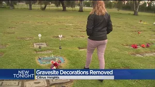 Mom Devastated After Cemetery Cleanup Leaves Son's Gravesite Empty